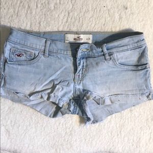 Hollister Light Denim Shorts